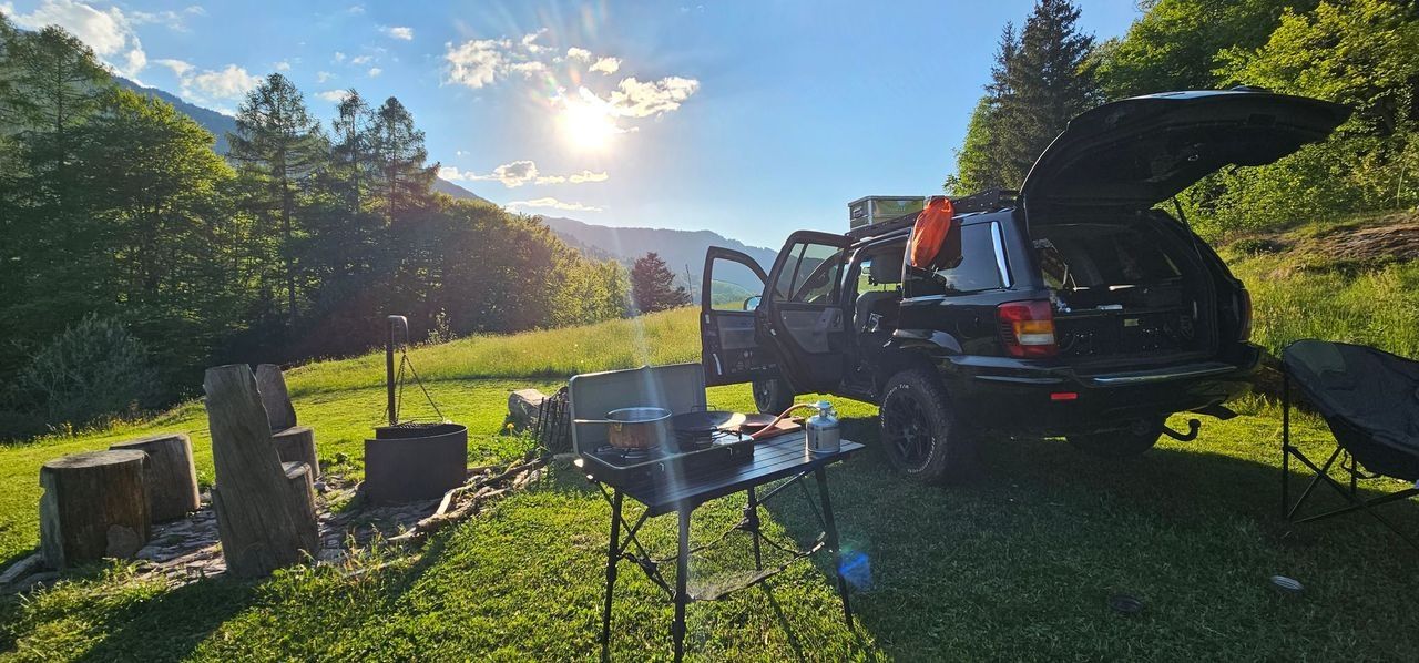Unique scenery - Wildcamp on the Kleinberg