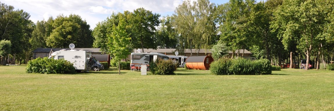 Campingfass an der Havel