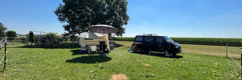 Camping am Pferde-/Erlebnishof Wesbach im Allgäu 