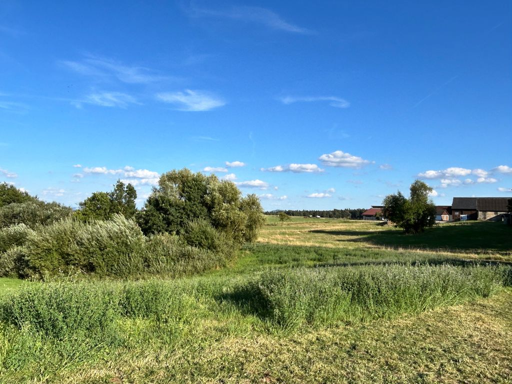 Pitch with view of Ochsenkopf and Schneeberg