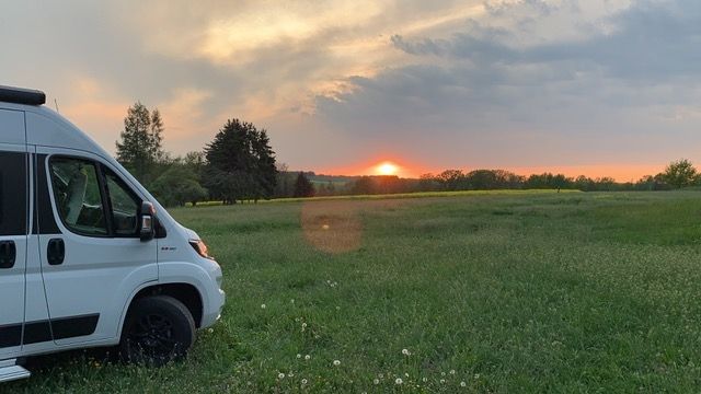 Camping auf dem Geflügelhof Arnsdorf