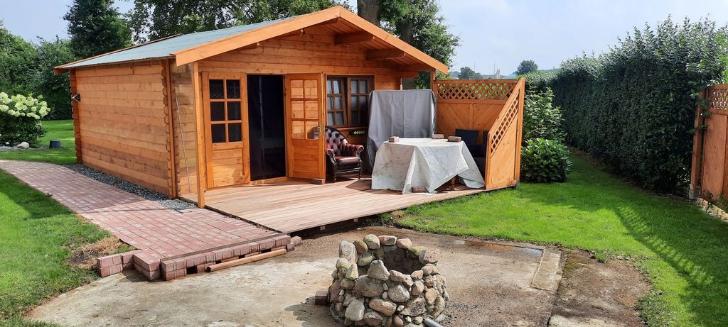 Maison en bois pour 4 personnes