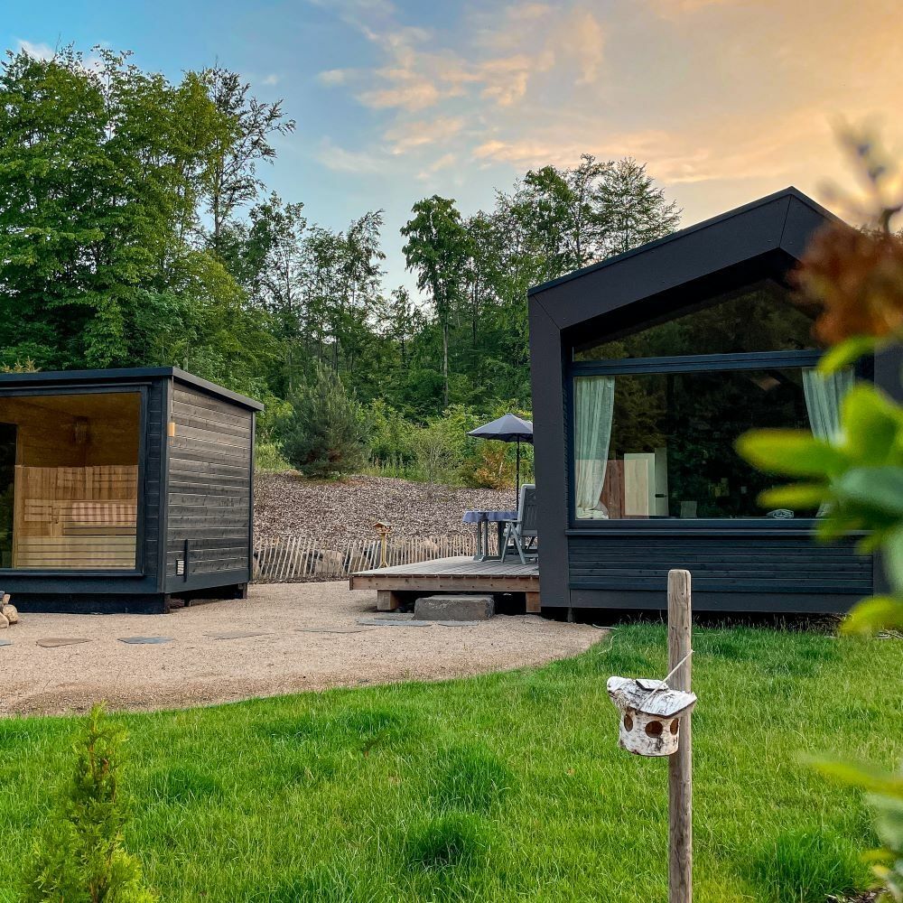 CabinWesterwald | sauna, 5G, e-charging station, forest edge