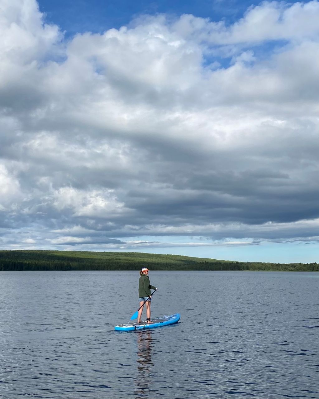 SUP auf dem 10 min entfernten See