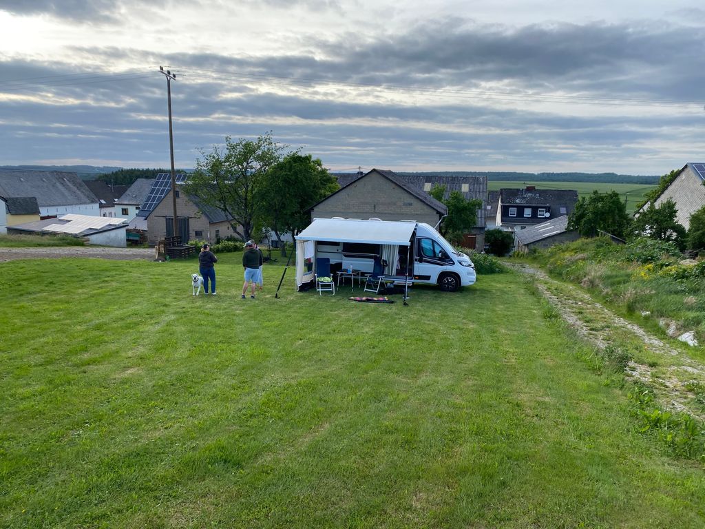 Camping am Wanderweg „Kirchspiels Tälertour“