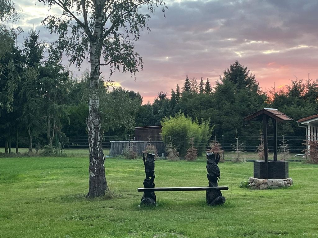 Merlin Hof - Camping à l'orée de la forêt, dans le parc naturel du Fläming 