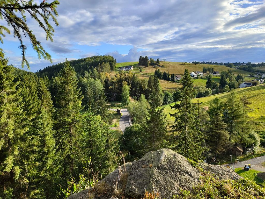 Le romantisme des carrières à la frontière tchèque