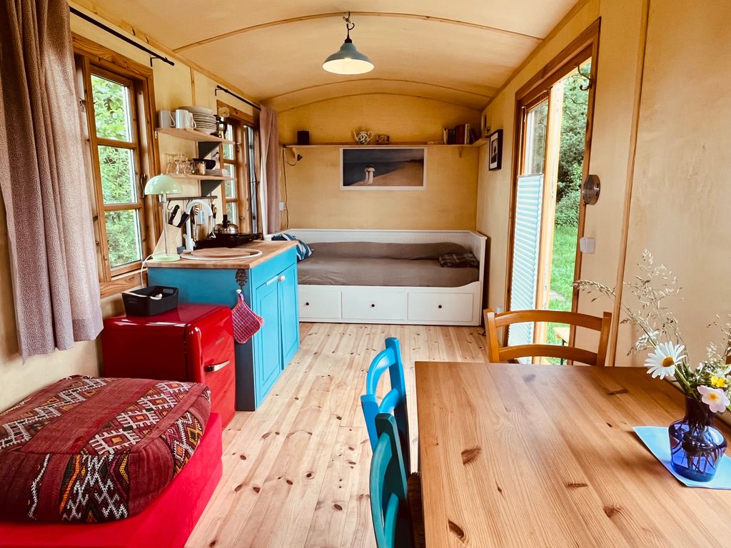 Vacaciones en una preciosa caravana de circo cerca de Wendland