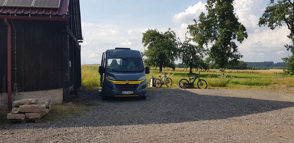 Stargazing on a former farm