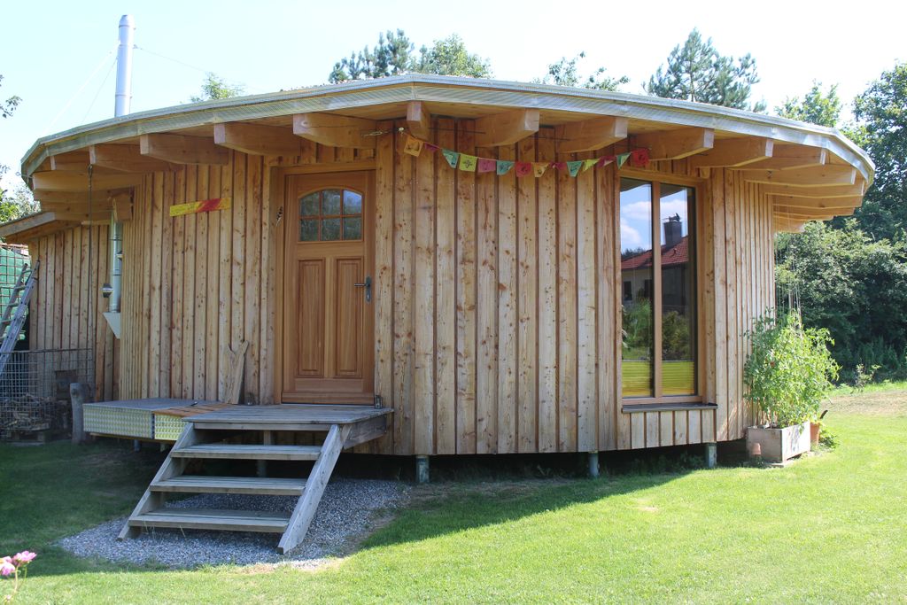 Passer la nuit dans une tiny house ronde