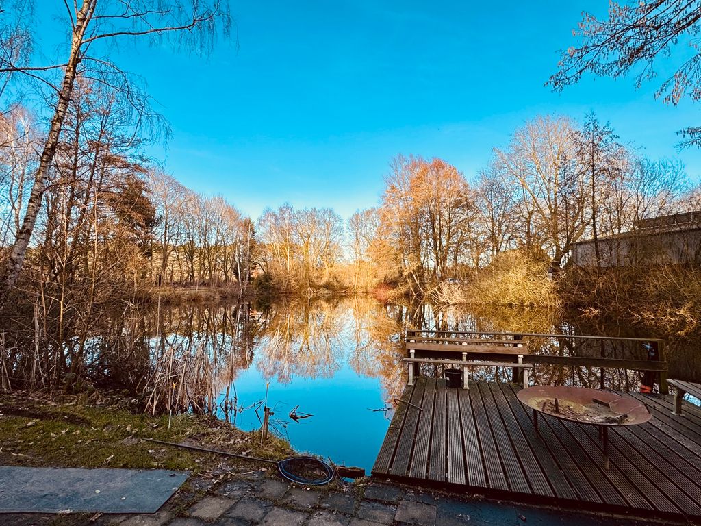 Natura allo stato puro, con un lago privato nella brughiera di Dingden.