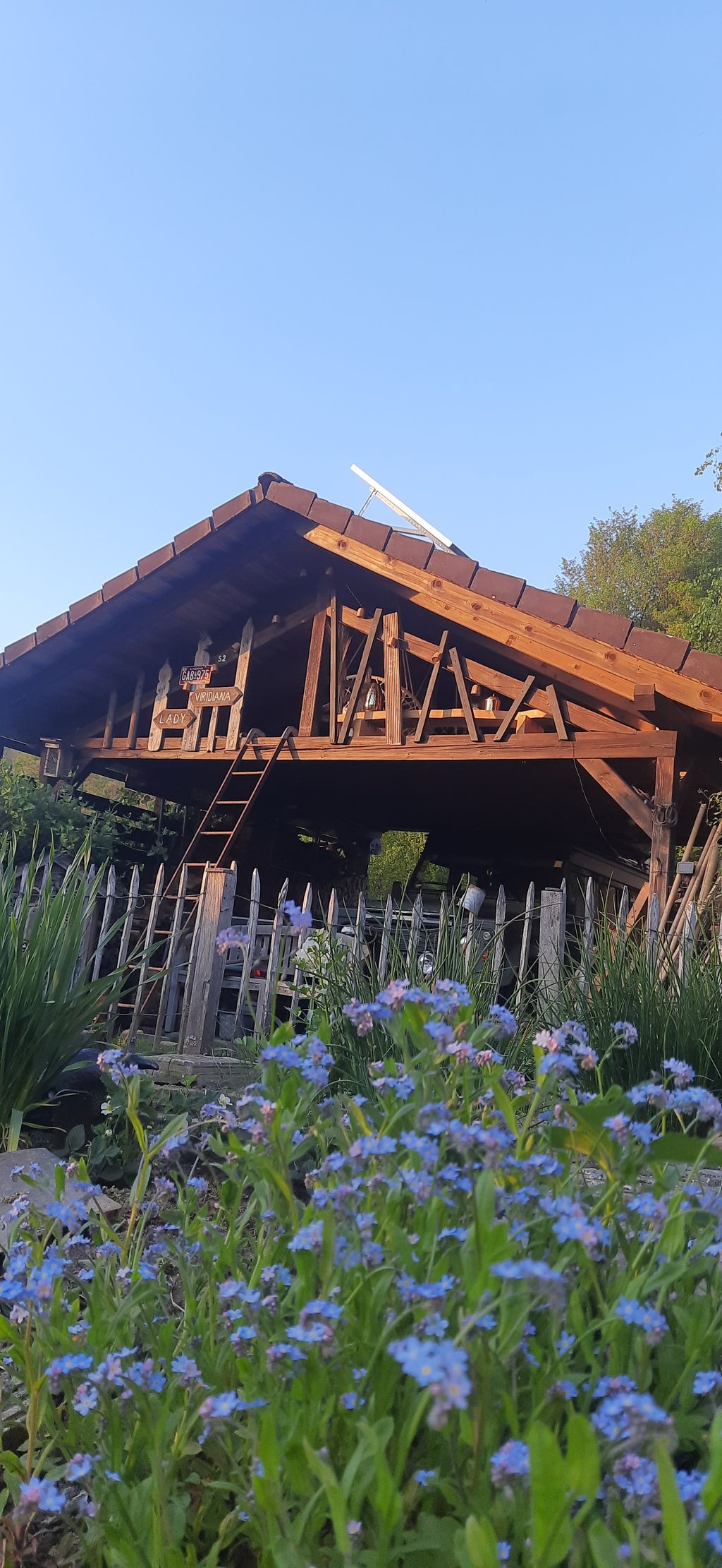 Un posto accogliente per dormire nel soppalco