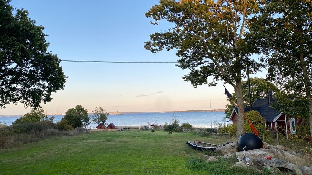 Chalet sur une île pittoresque du sud de la Suède