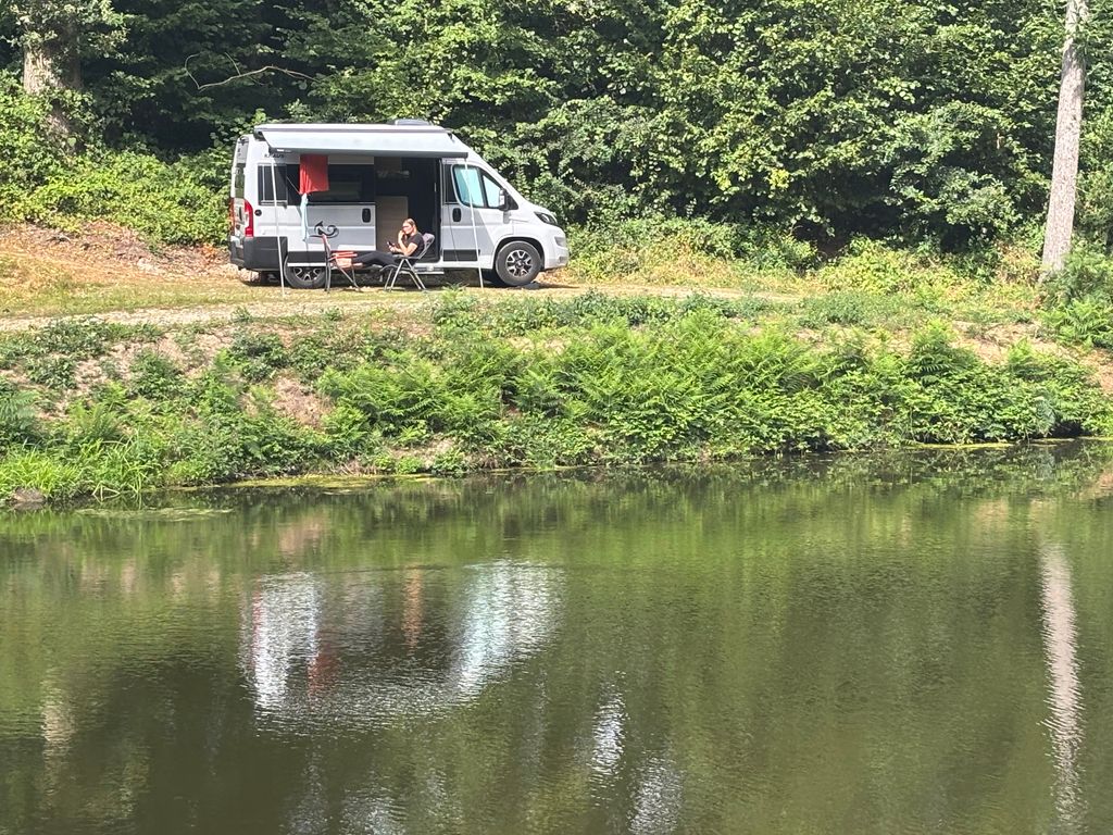 Une pause au bord de l'eau