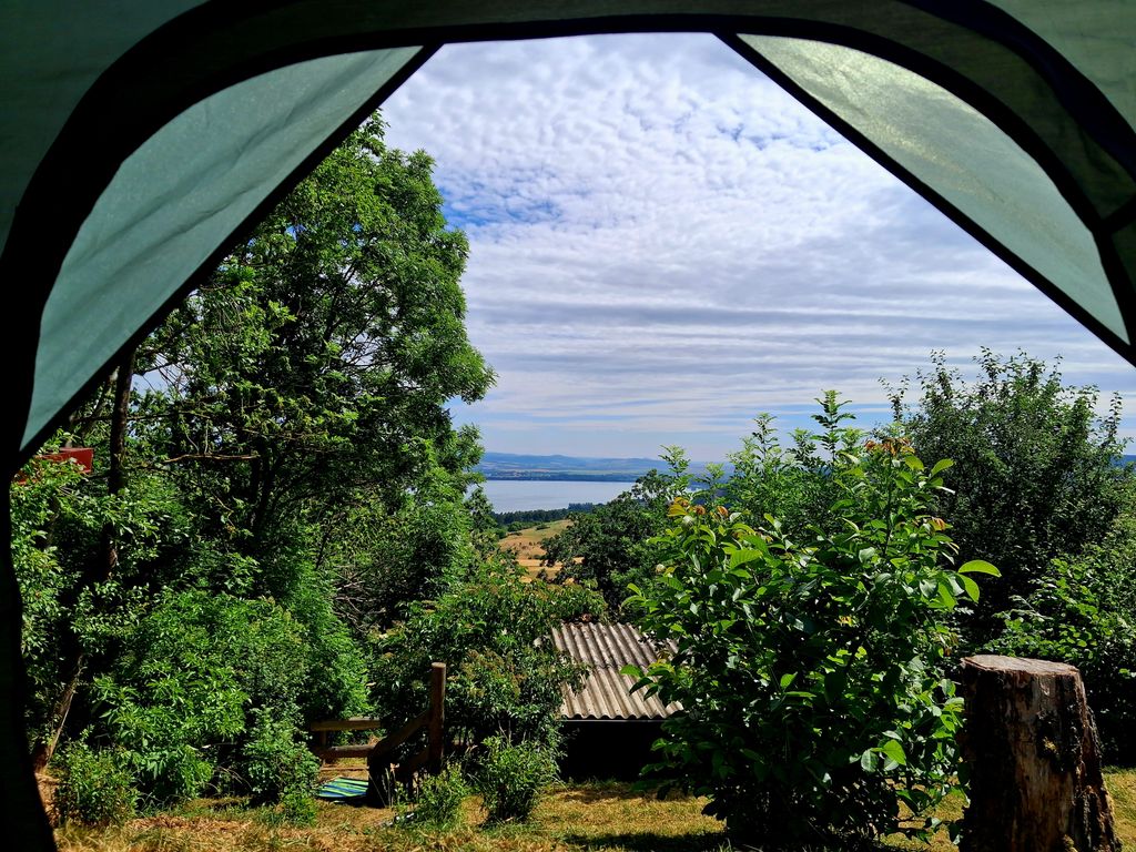 Place with lake view at the Kyffhäuser and Harz mountains