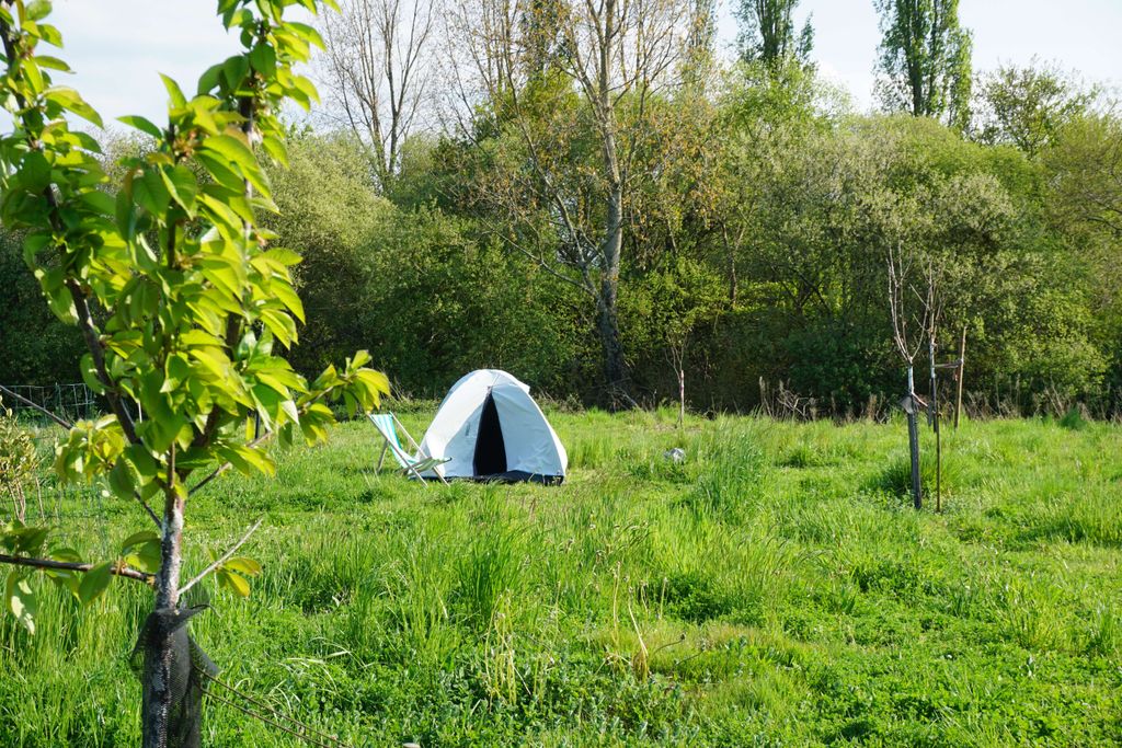 Camping en la naturaleza - Jardín, playa y surf