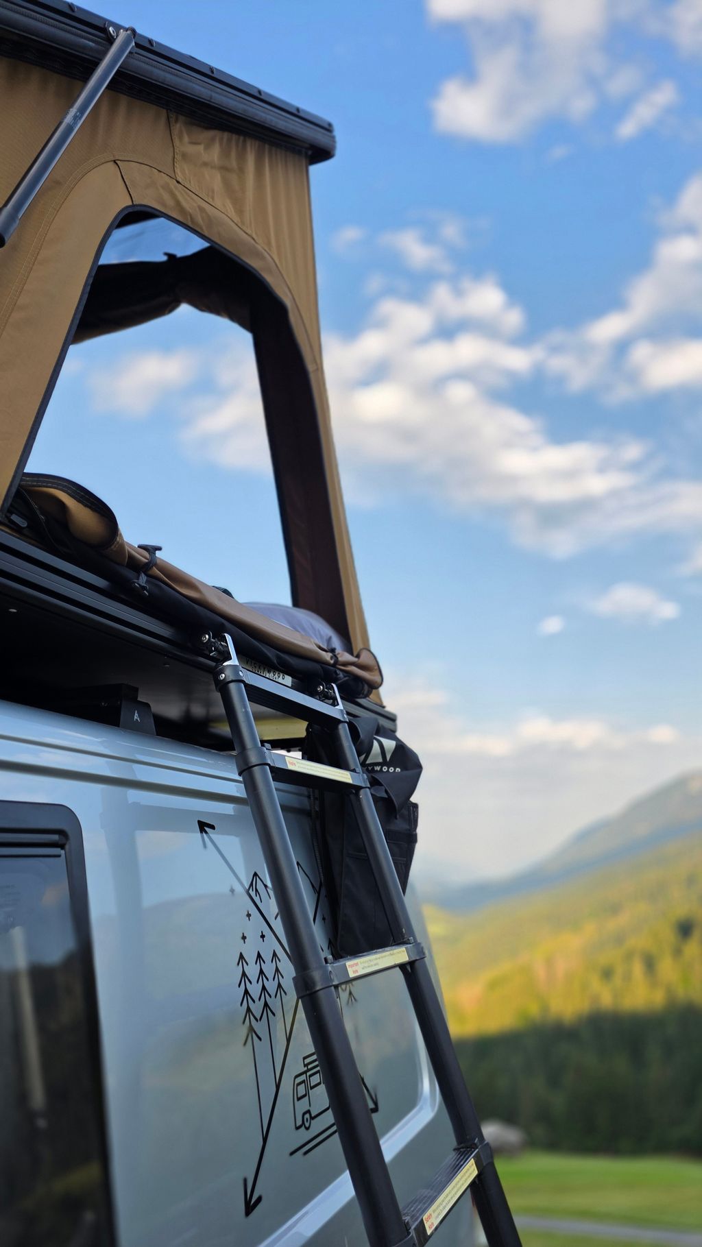 Panoramastellplatz in Obergail auf knapp 1200m 