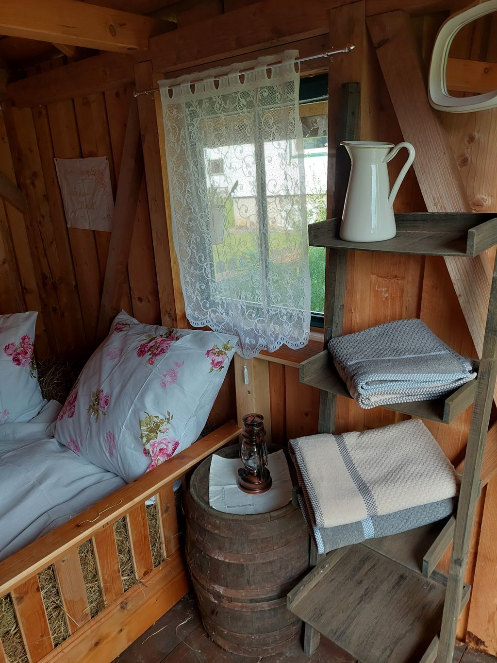 Ein Bett im Heu, wie damals