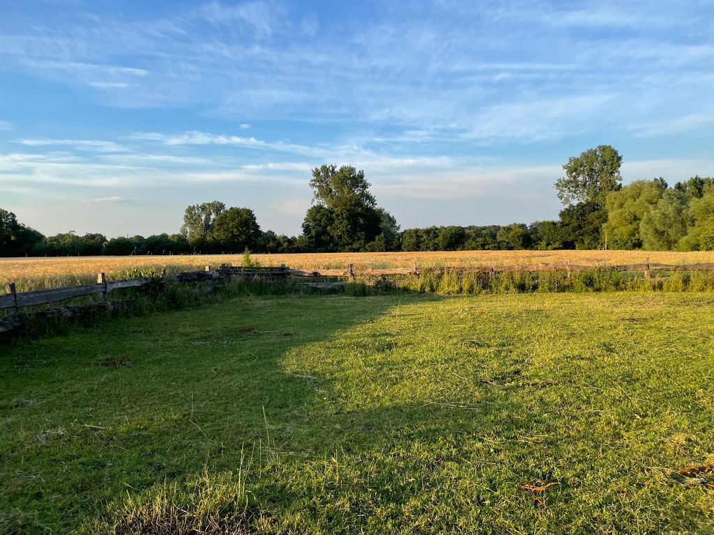 "Zur Eselwiese"  Naturbelassener Platz hinterm Hof