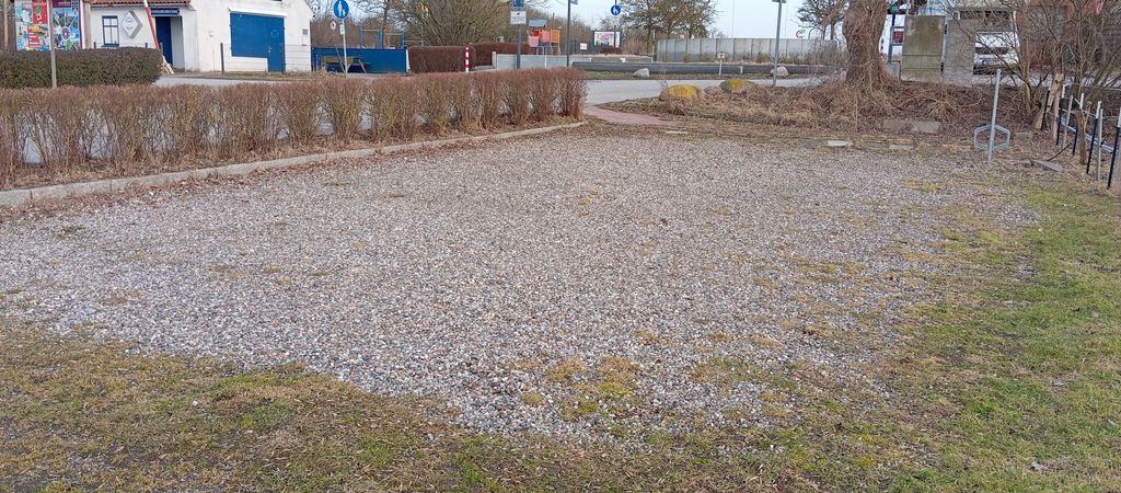 Blick auf die Promenade von Rettin