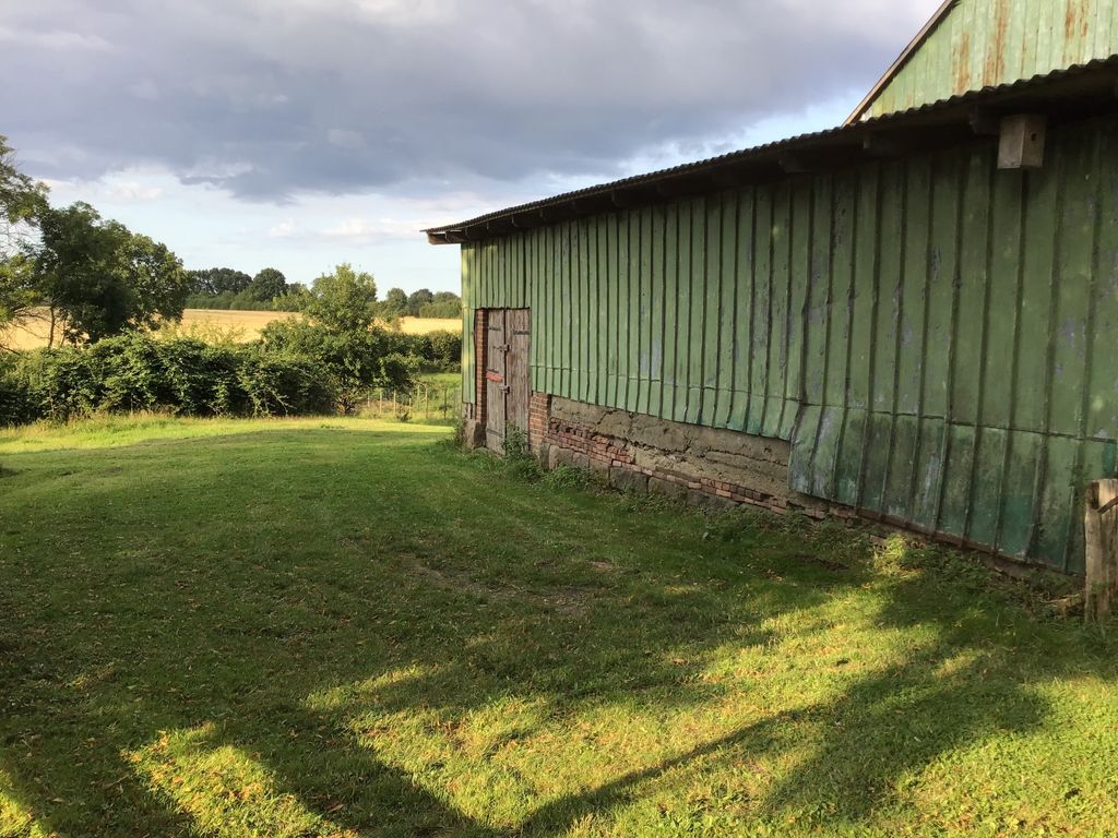 Private pitch on meadow with view of fields