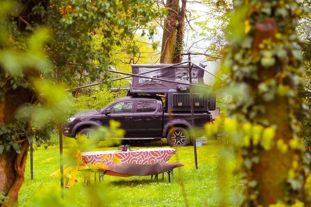 Simplemente diferente: acampar en el ErlebnisHof
