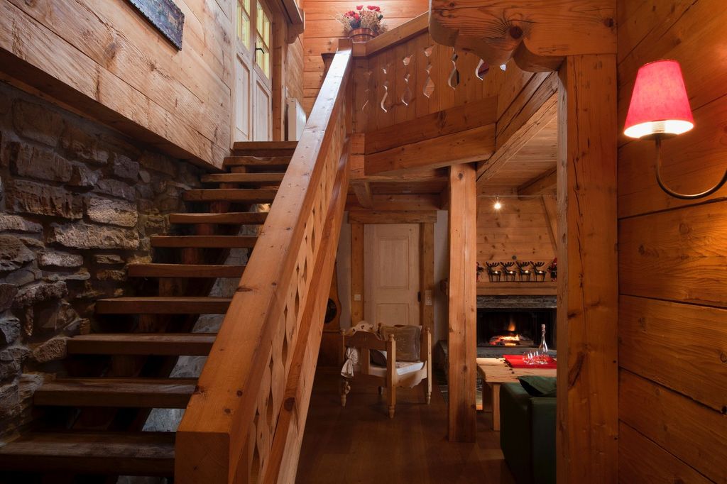 Chalet aislado en los Alpes suizos