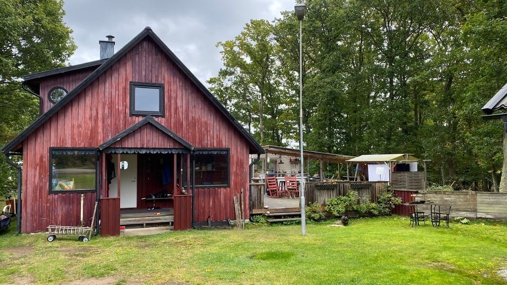 Chalet sur une île pittoresque du sud de la Suède