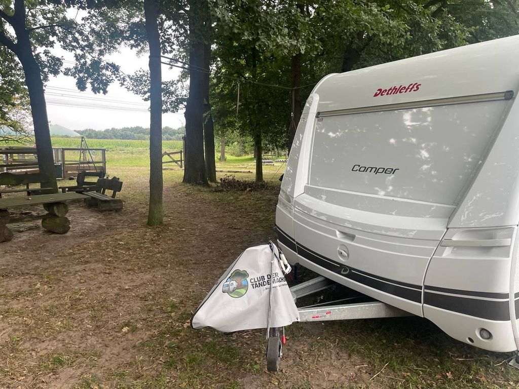 Camp au milieu des animaux & de la nature dans l'Emsland