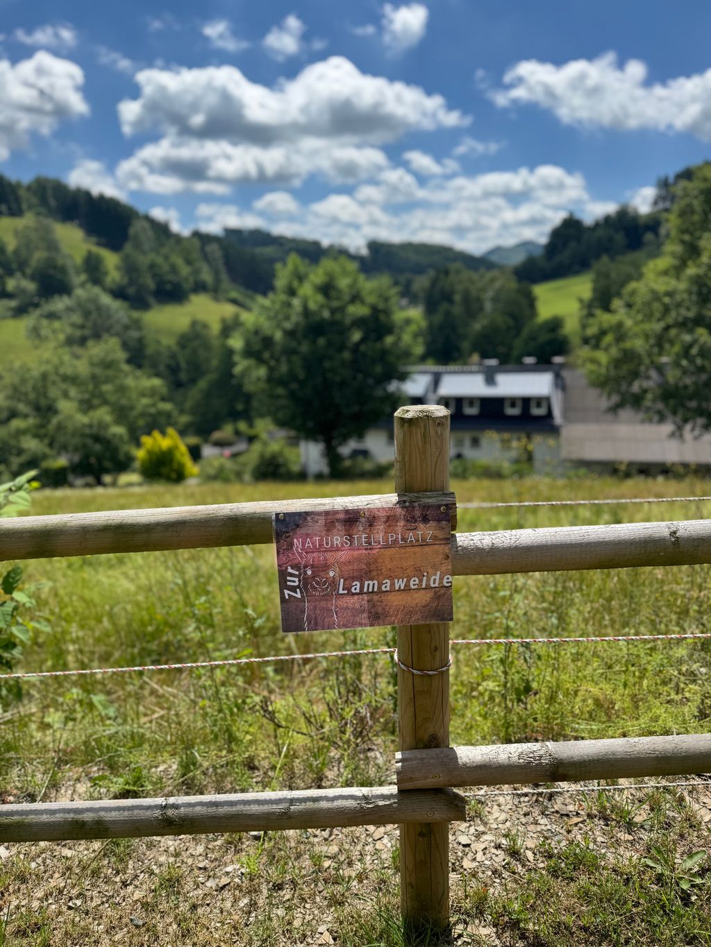 Aparcamiento natural Zur Lamaweide Hochsauerland