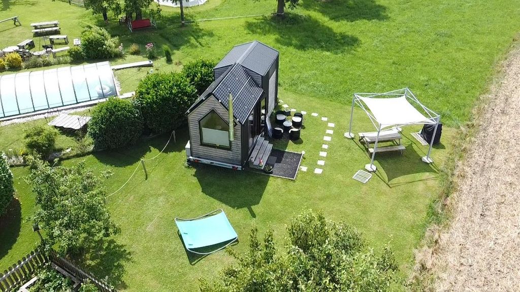 Libertad en una casita autosuficiente