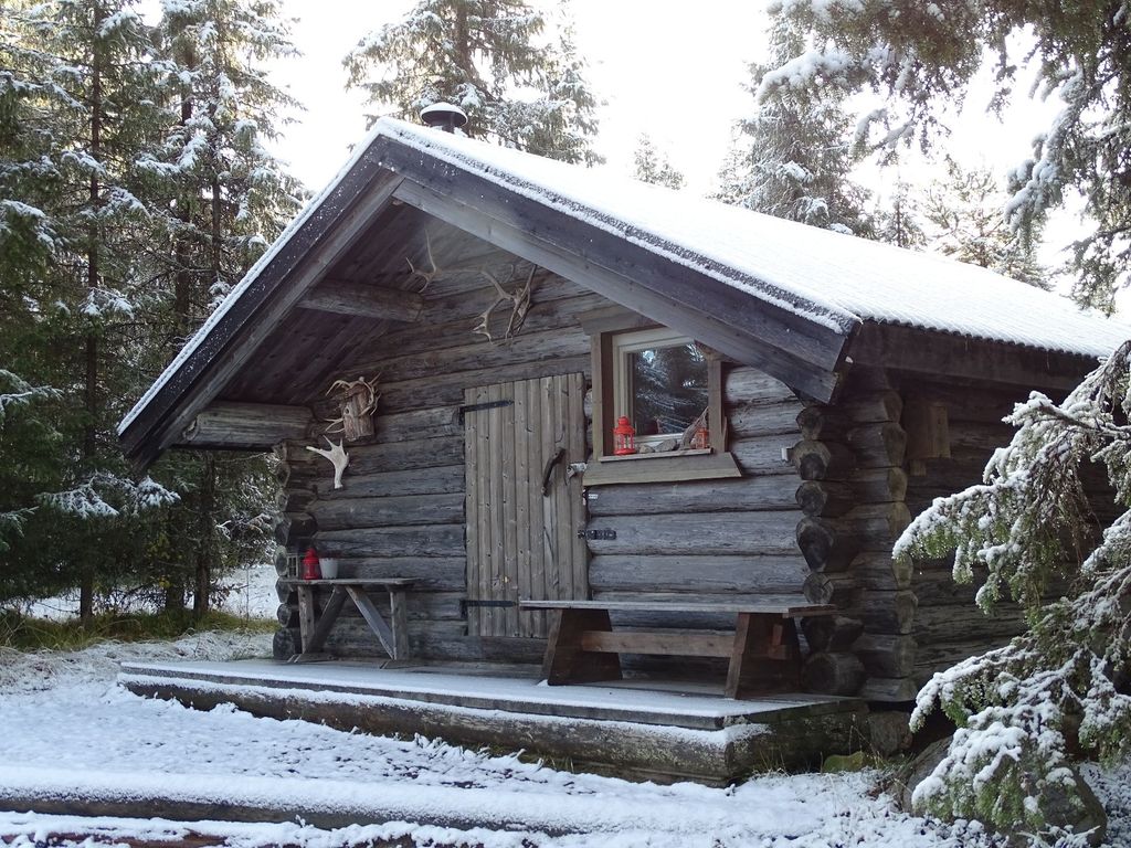 urige Blockhütte "Lazy Moose" mit Wildnis-Feeling