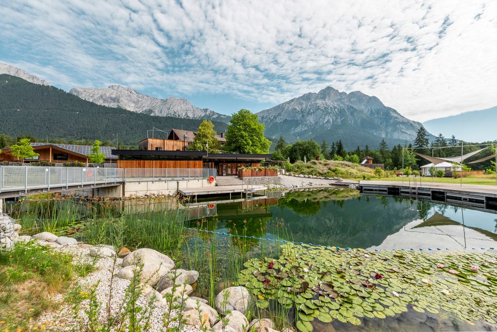 Tiny house on the sunny plateau in Wildermieming