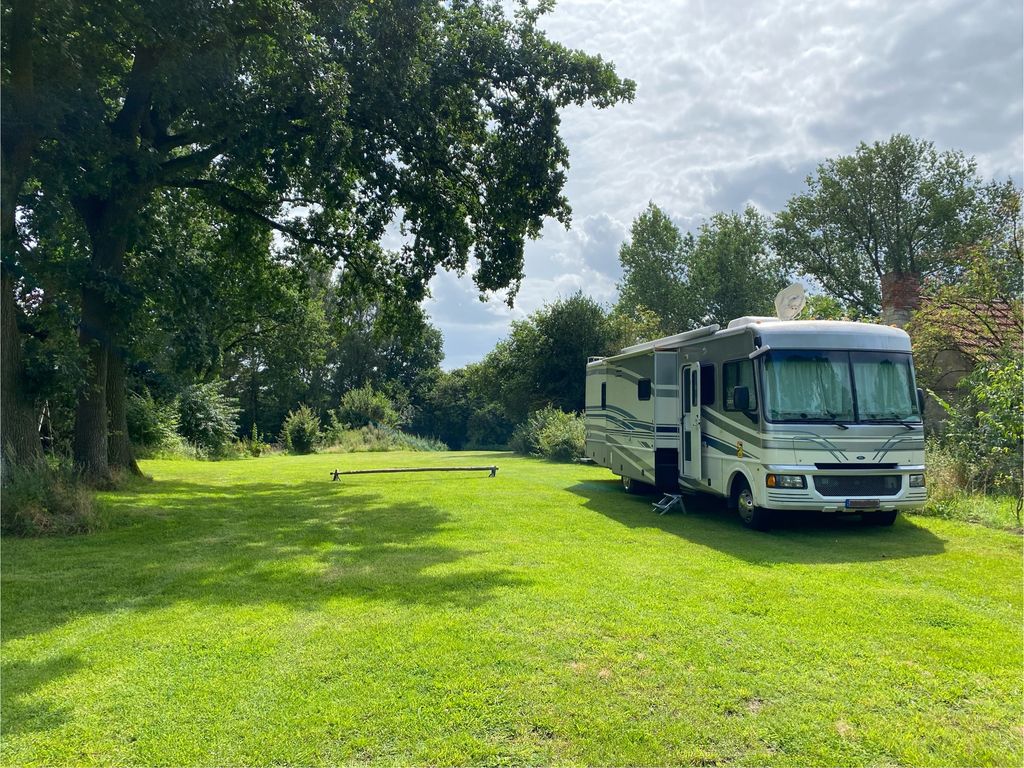 Prairie idyllique de campagne dans l'Emsland