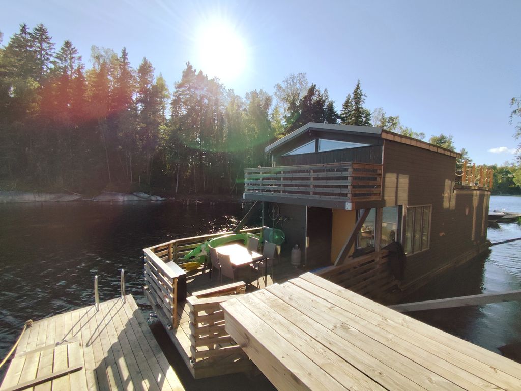 Hausboot Ferienhaus Schweden Töcksfors Dalsland 