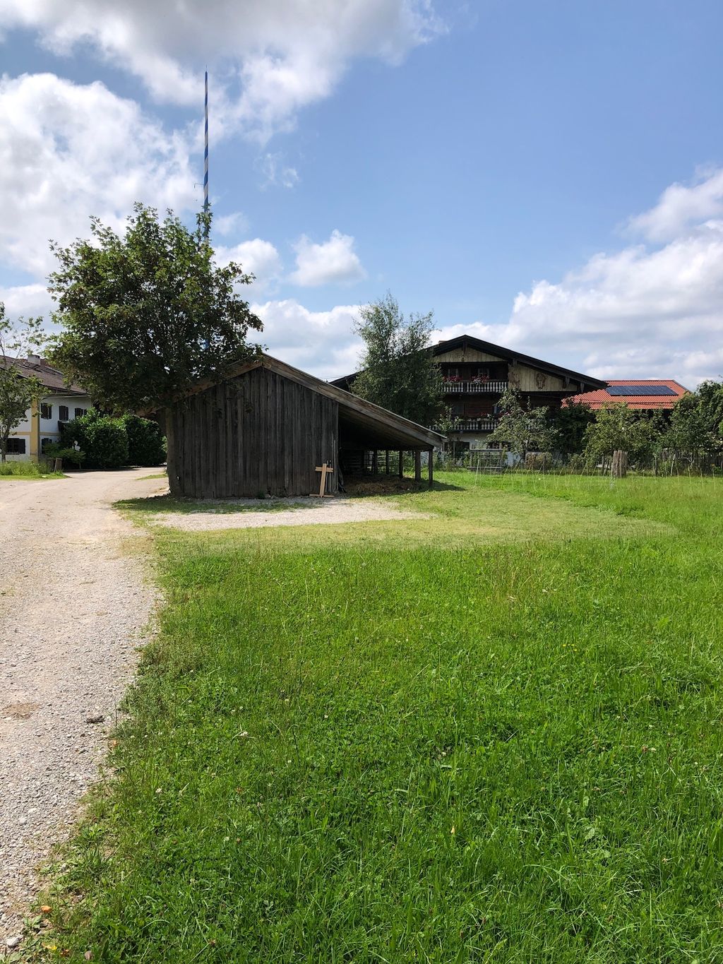 Bürg près de l'arbre de mai, juste avant la vallée du Tegernsee