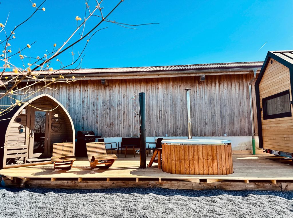 Tiny House in the Allgäu incl. private sauna & hot tub