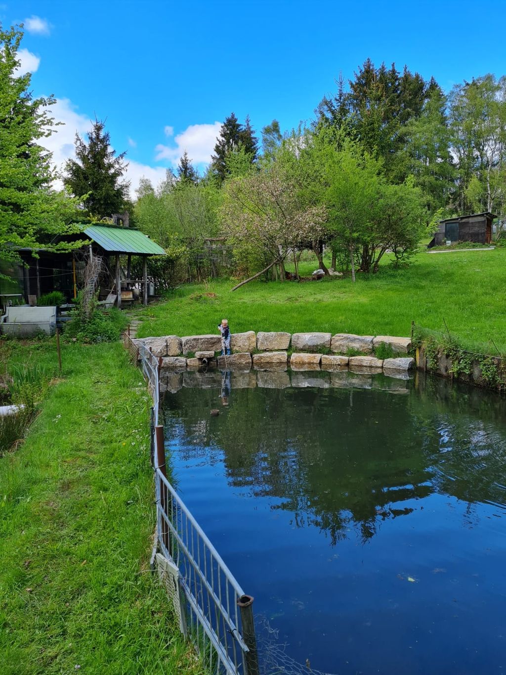 Naturcamping am Weiher – Entspannung pur