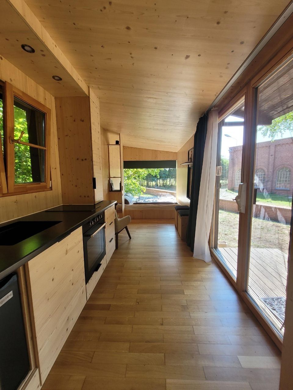Tiny House in historischem Ambiente mit Sauna