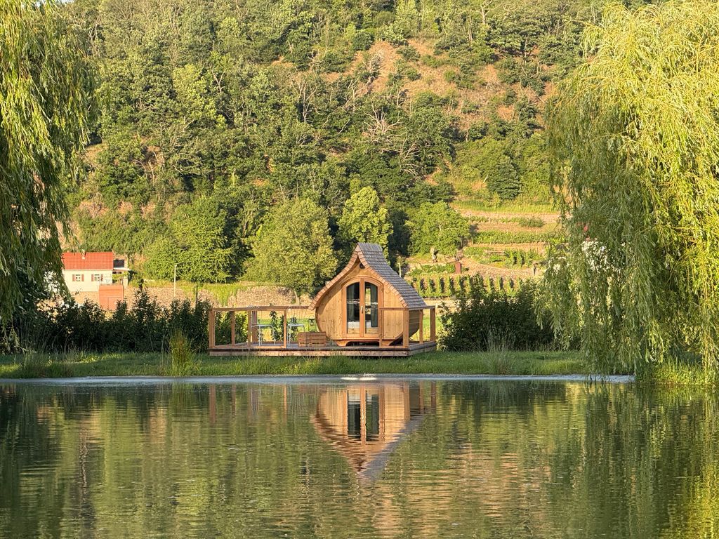 Micro-tiny house in posizione isolata con vista sull’Elba