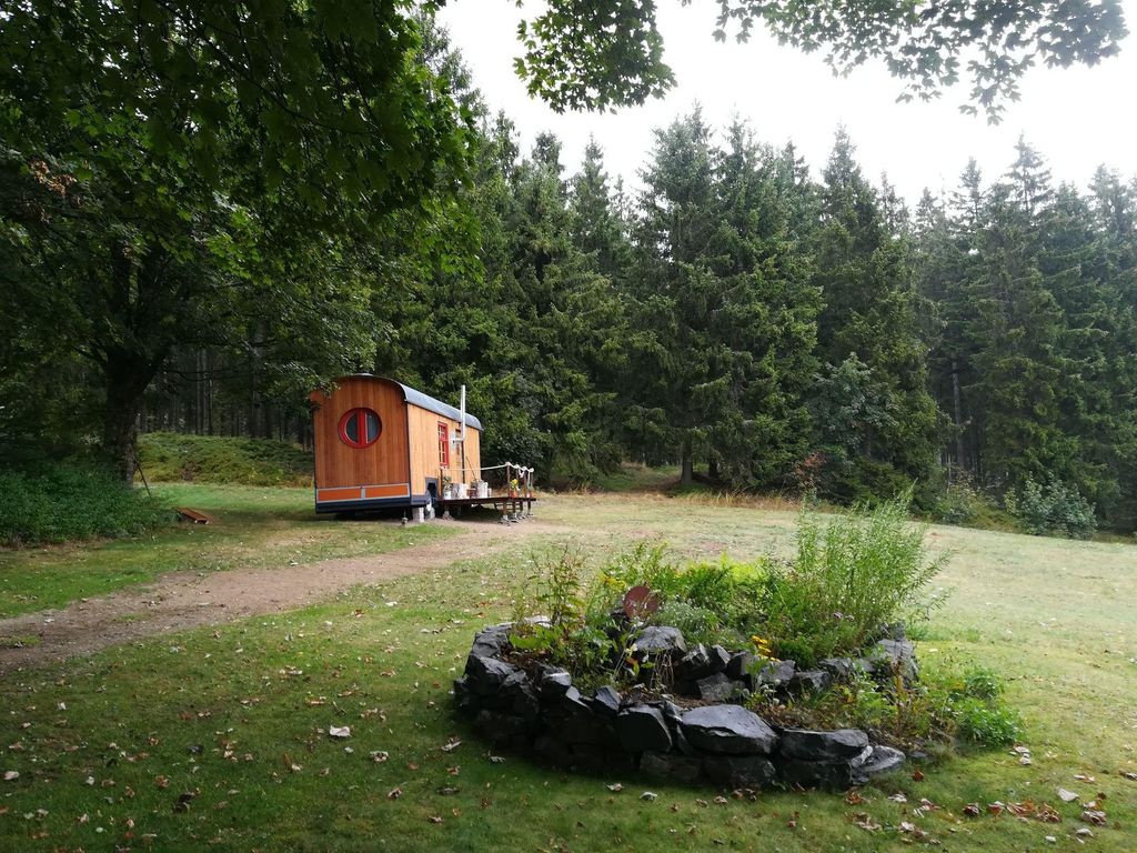 Tiny house in the Franconian Forest right on the edge of the forest