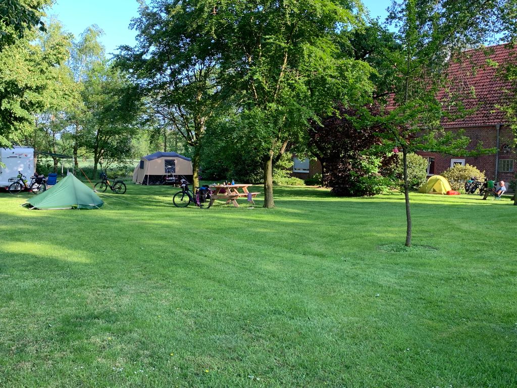 In Münsterland: Camping where others go on vacation