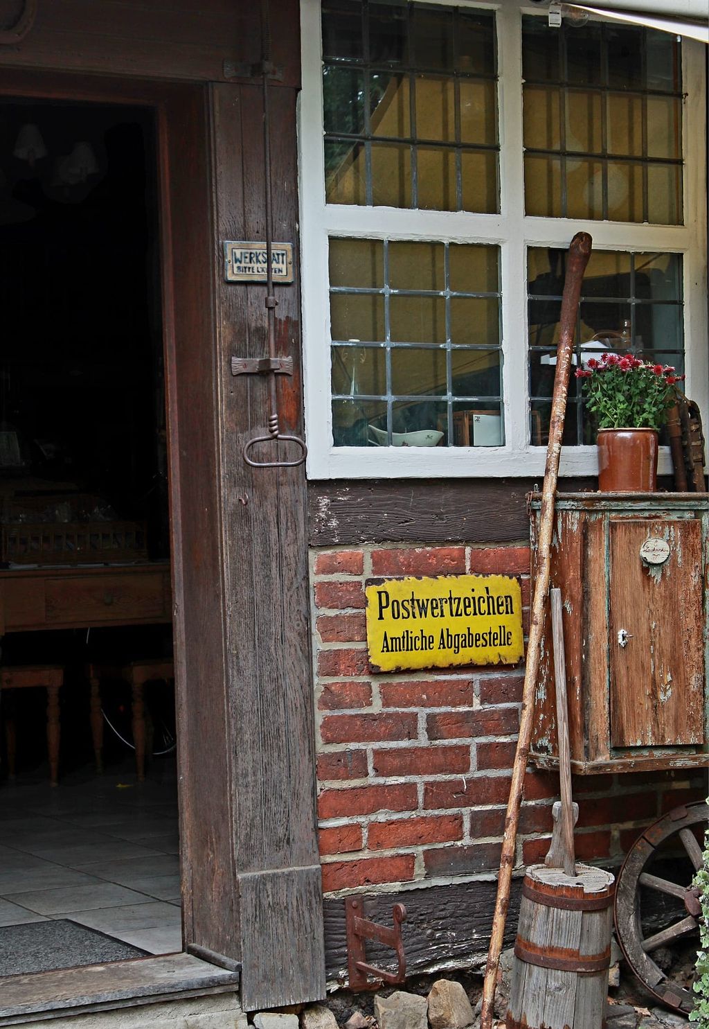 Stellplatz auf historischem Hof