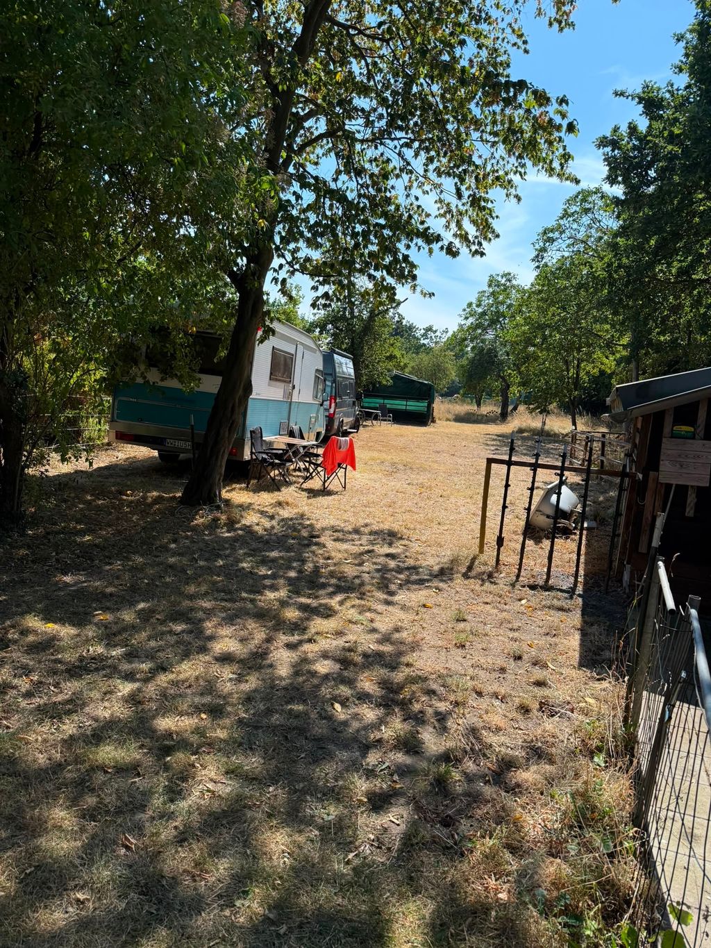 Camping auf der Pferdewiese