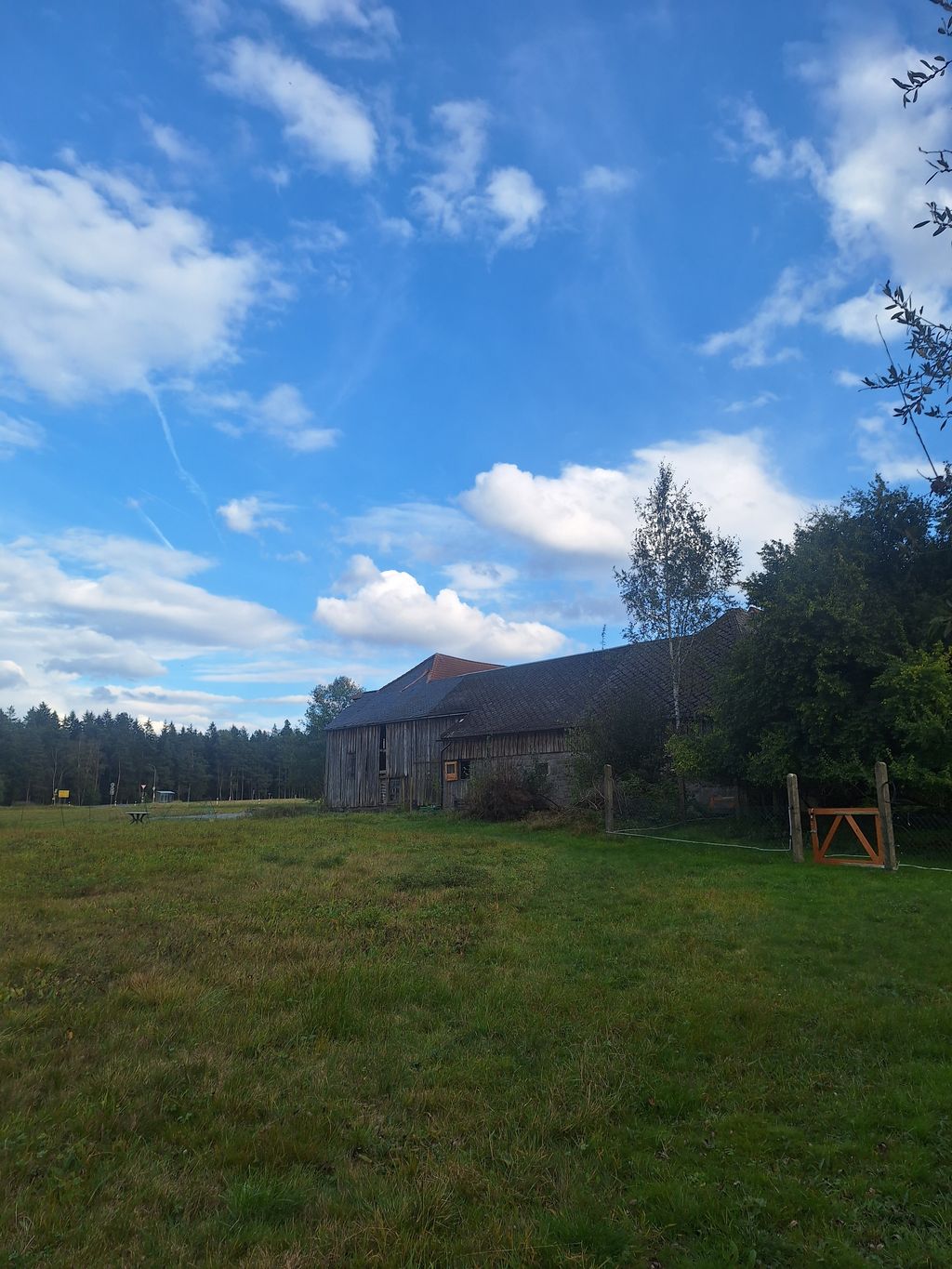 Naturcamping in der Nähe der Tschechischen Republik