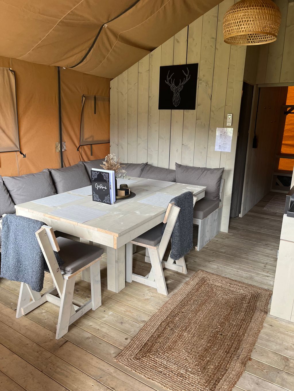 Tenda glamping Family-Lodge nella Landa di Luneburgo