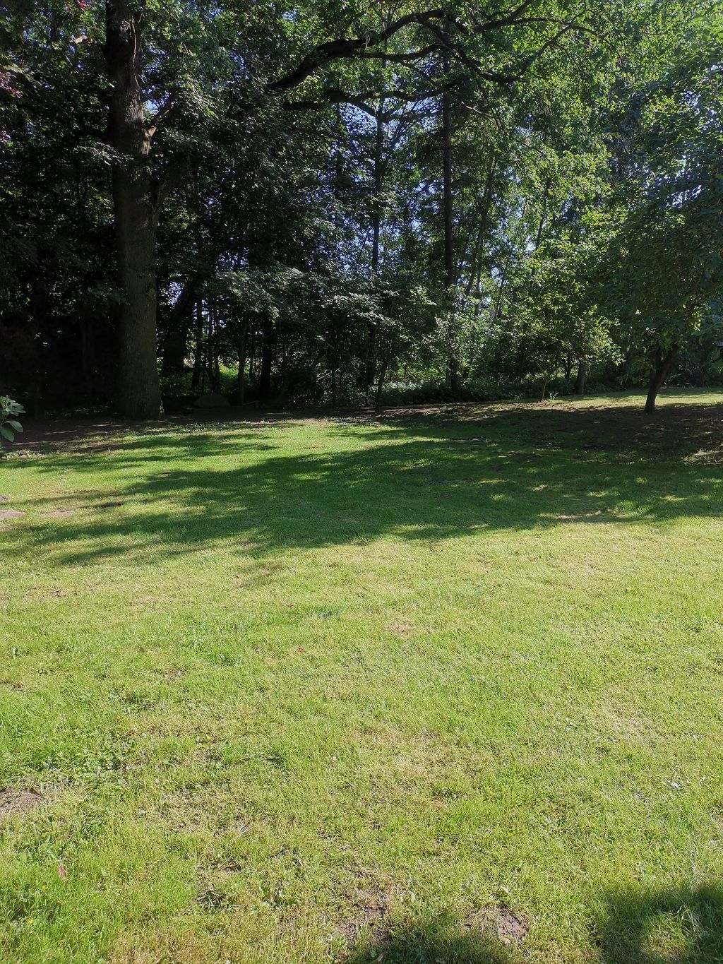 Campeggio con giardino ai margini orientali della brughiera di Lüneburg
