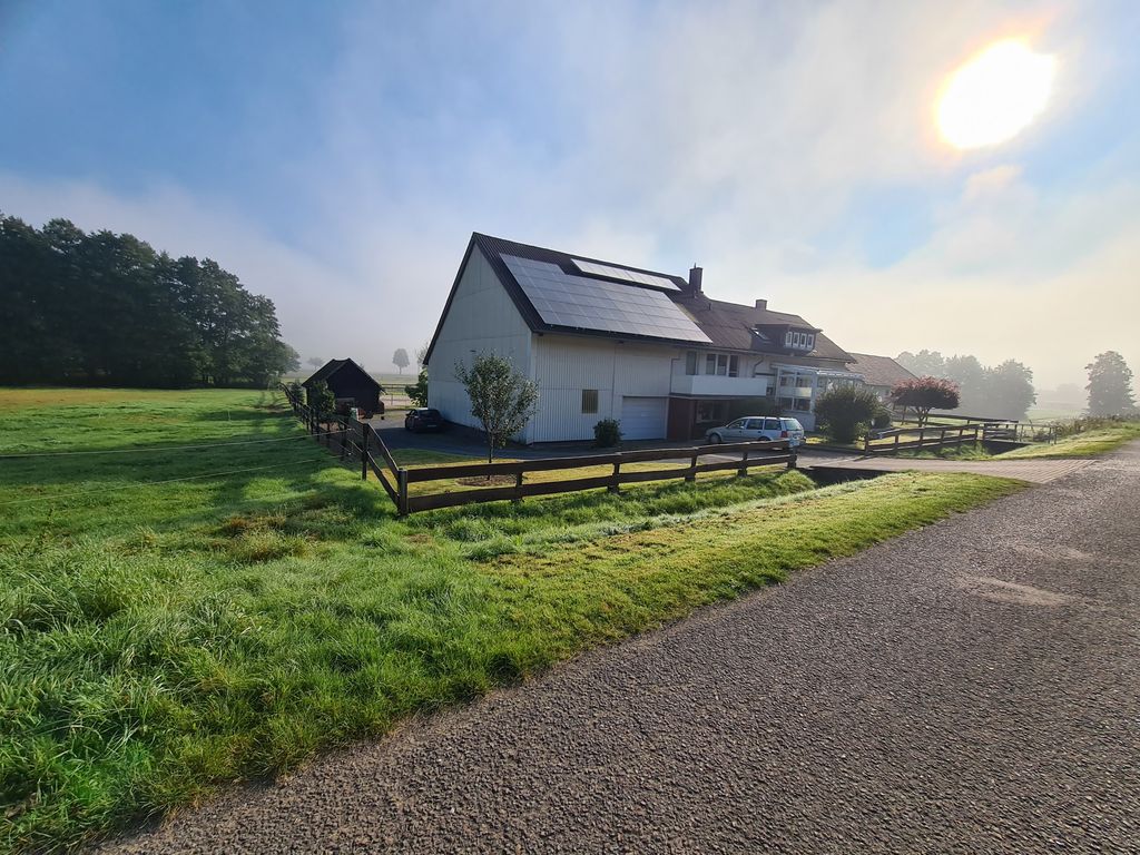 Parcela en un patio privado en el campo cerca del Weser