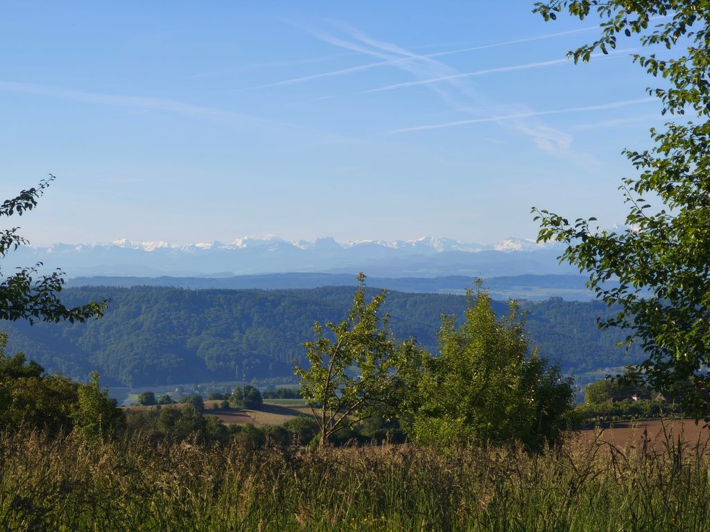 Zeltplätze auf dem Bauernhof mit Panoramablick