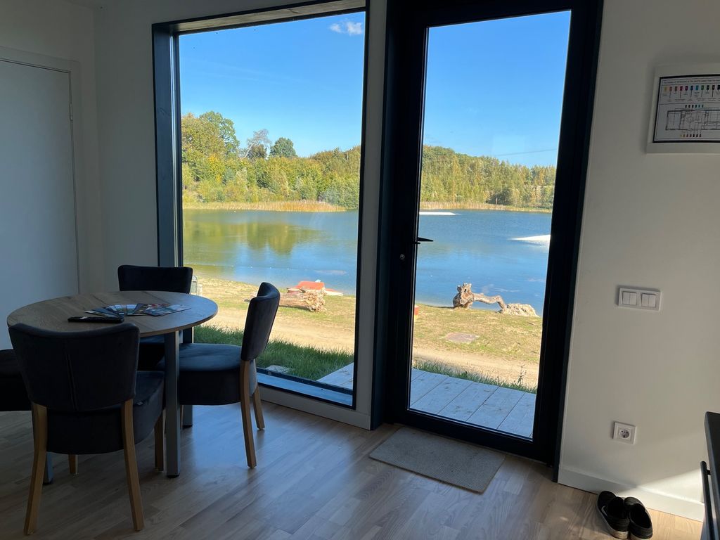 Casa de playa junto al lago